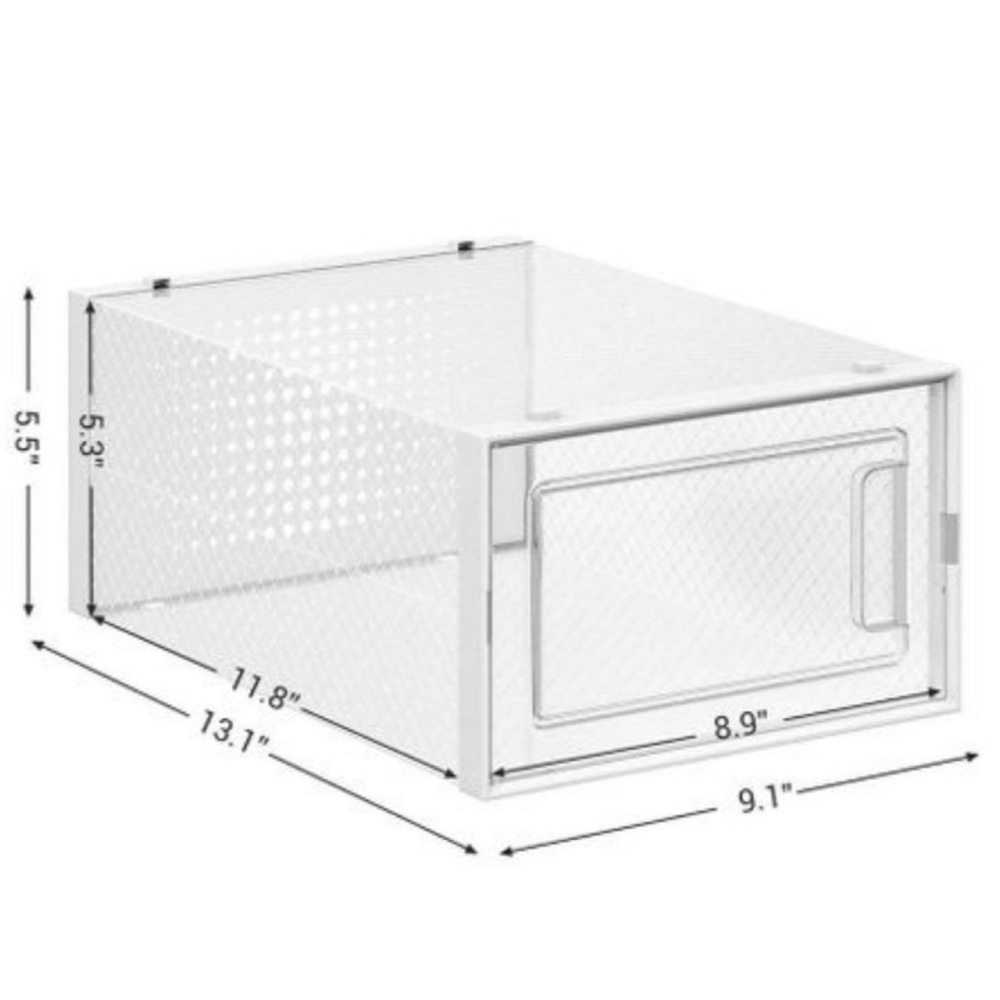 12 stackable shoe boxes - Picture 4 of 4